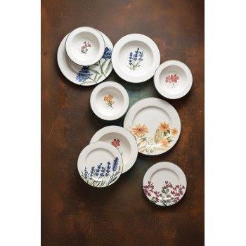 Dinner Set (24 Pieces) BNS24YKPRS1104 Multicolor