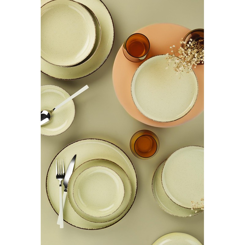 Dinner Set (16 Pieces) MOD16YS730804 Multicolor