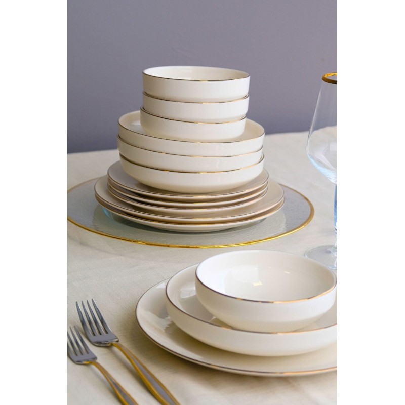 Dinner Set (24 Pieces) 8684769233382 Multicolor