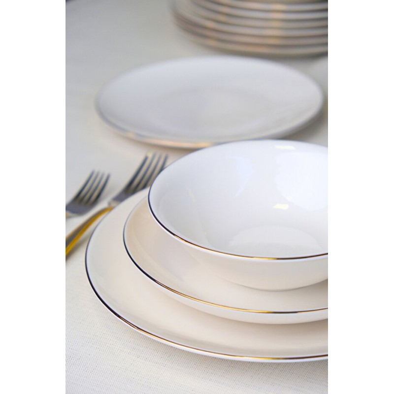 Dinner Set (24 Pieces) 8684769233492 Multicolor