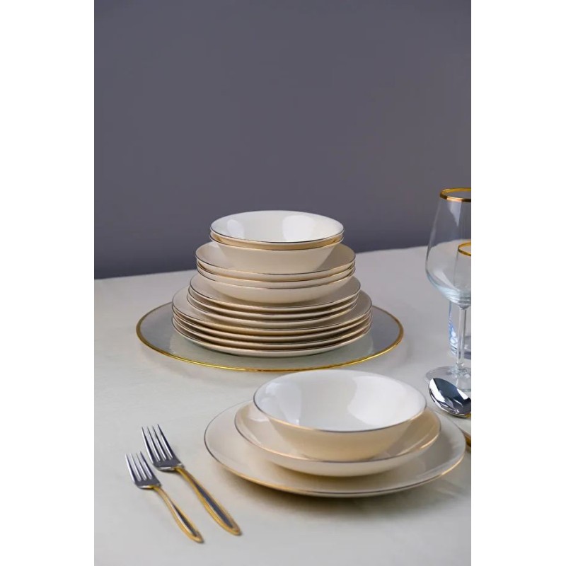 Dinner Set (24 Pieces) 8684769233492 Multicolor