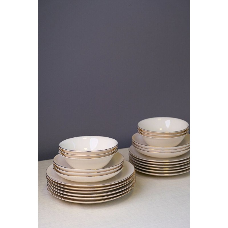 Dinner Set (24 Pieces) 8684769233492 Multicolor
