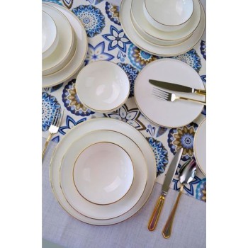 Dinner Set (24 Pieces) LE-CHE1001SET24G Multicolor