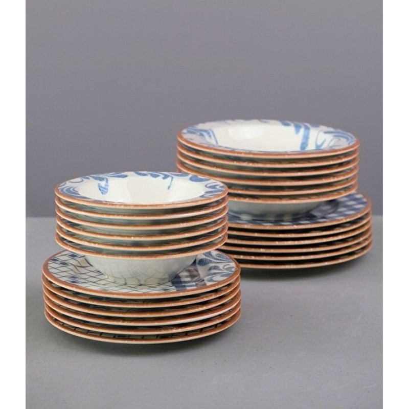 Dinner Set (24 Pieces) BNS24YKPRS1216 Multicolor