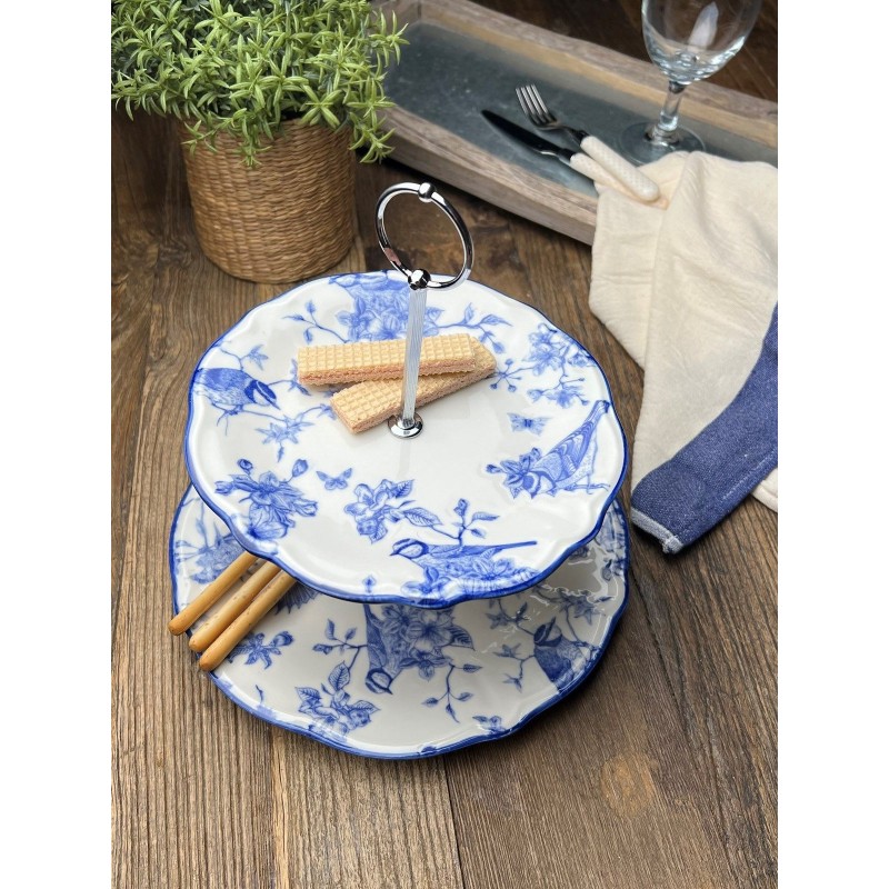 Service Plate Set (2 Pieces) FLY01KKPRS959 Multicolor