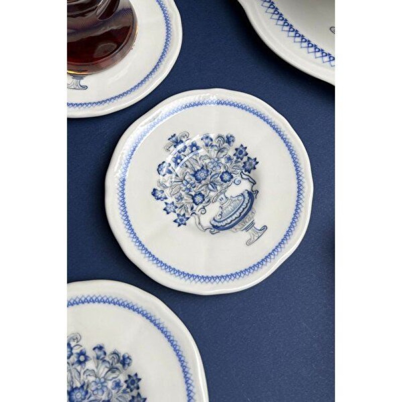 Tea Cup Set (12 Pieces) FLYCS12PRS1017 Multicolor