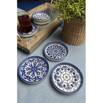 Saucer Set (6 Pieces) BNS06CSPRS965 Multicolor