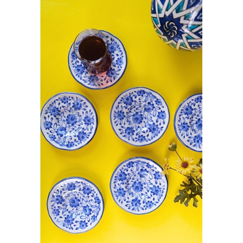 Saucer Set (6 Pieces) FLY06CSPRS1009 Multicolor