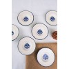 Saucer Set (6 Pieces) BNS6CTPRS1214 Multicolor