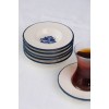 Saucer Set (6 Pieces) BNS6CTPRS1214 Multicolor