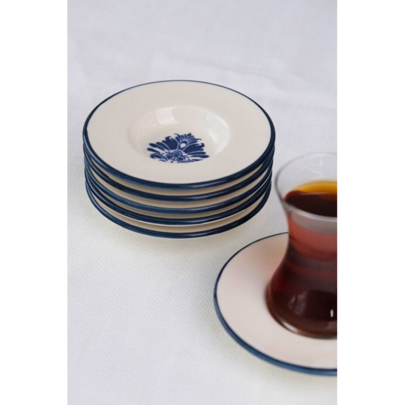 Saucer Set (6 Pieces) BNS6CTPRS1214 Multicolor