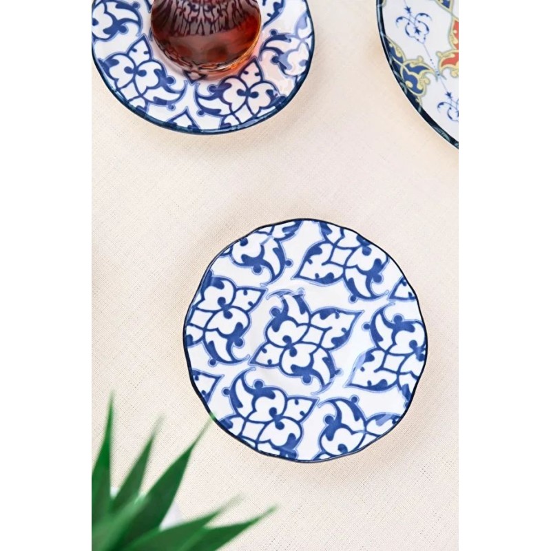 Saucer Set (6 Pieces) FLY6ÇTPRS1210 Multicolor