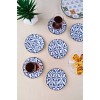 Saucer Set (6 Pieces) FLY6ÇTPRS1210 Multicolor