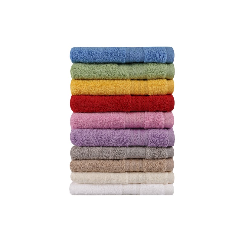Lessentiel Wash Towel Set (10 Pieces) Rainbow Green
Blue
Yellow
Grey
Red
Pink
Lilac
White
Cream
Brown