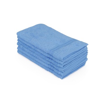 Wash Towel Set (6 Pieces) Rainbow - Blue Blue