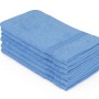 Wash Towel Set (6 Pieces) Rainbow - Blue Blue
