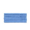 Lessentiel Wash Towel Set (6 Pieces) Rainbow - Blue Blue