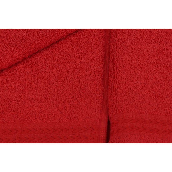 Wash Towel Set (6 Pieces) Rainbow - Red Red Lessentiel Wash Towel Set (6 Pieces) Rainbow - Red Red
