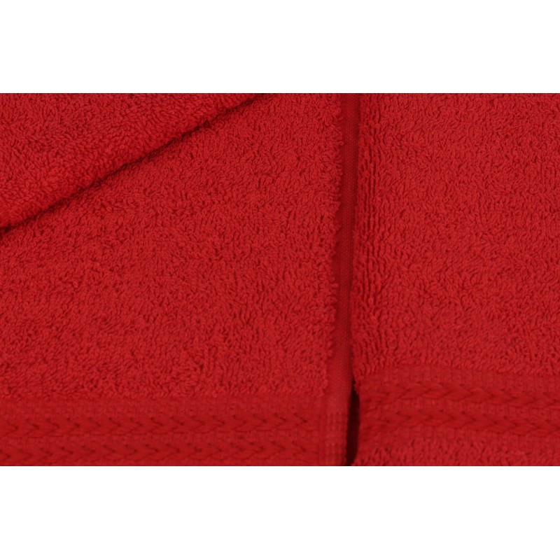 Lessentiel Wash Towel Set (6 Pieces) Rainbow - Red Red