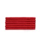 Wash Towel Set (6 Pieces) Rainbow - Red Red Lessentiel Wash Towel Set (6 Pieces) Rainbow - Red Red