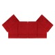 Wash Towel Set (6 Pieces) Rainbow - Red Red Lessentiel Wash Towel Set (6 Pieces) Rainbow - Red Red
