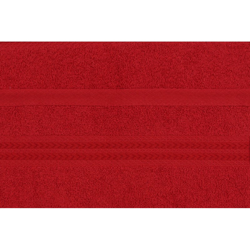 Lessentiel Wash Towel Set (6 Pieces) Rainbow - Red Red