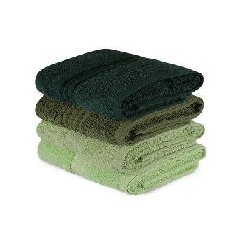 Hand Towel Set (4 Pieces) Rainbow - Green Light Green
Olive Green
Green
Dark Green