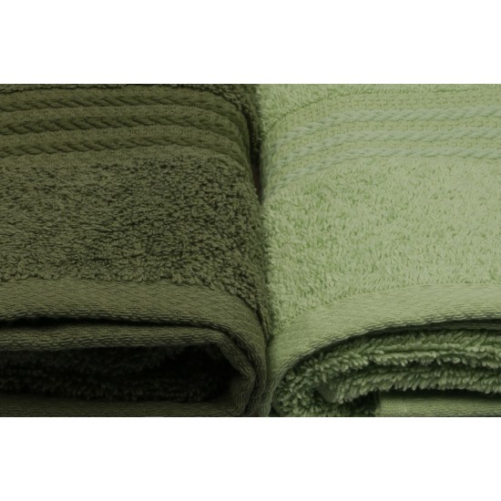 Lessentiel Hand Towel Set (4 Pieces) Rainbow - Green Light Green
Olive Green
Green
Dark Green