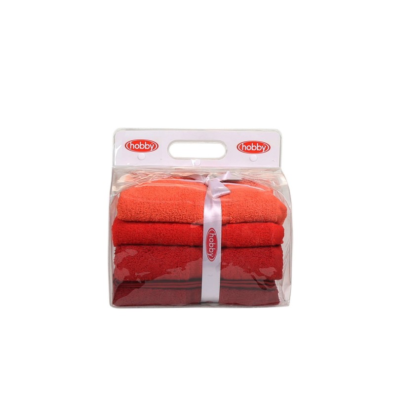 Lessentiel Hand Towel Set (4 Pieces) Rainbow - Red Pale Orange
Orange
Red
Fuchsia