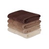 Lessentiel Hand Towel Set (4 Pieces) Rainbow - Brown Cream
Beige
Brown