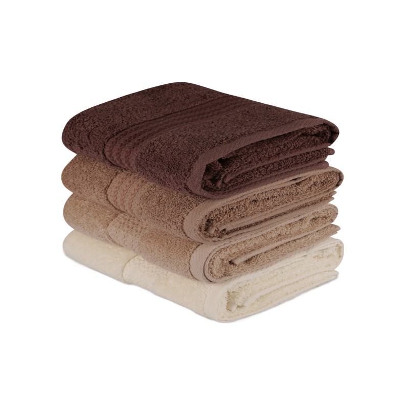 Lessentiel Hand Towel Set (4 Pieces) Rainbow - Brown Cream
Beige
Brown