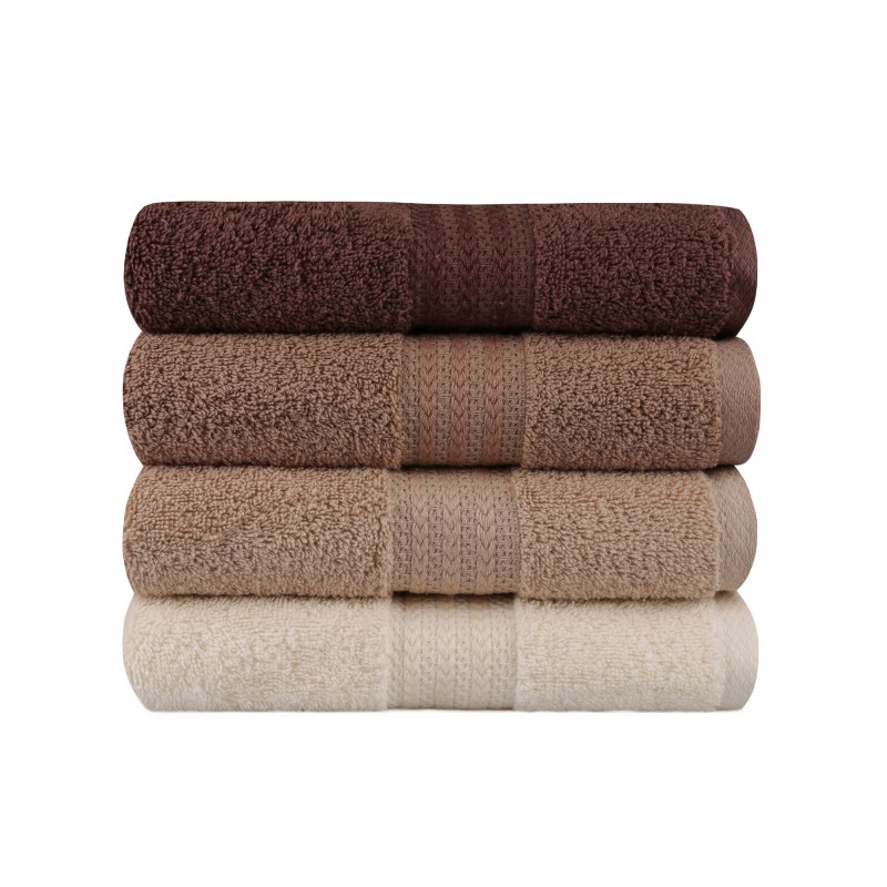 Lessentiel Hand Towel Set (4 Pieces) Rainbow - Brown Cream
Beige
Brown