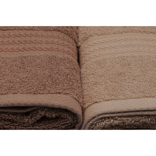 Lessentiel Hand Towel Set (4 Pieces) Rainbow - Brown Cream
Beige
Brown