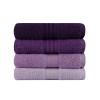 Lessentiel Hand Towel Set (4 Pieces) Rainbow - Lilac Light Lilac
Lilac
Purple
Dark Purple