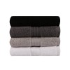 Lessentiel Hand Towel Set (4 Pieces) Rainbow - Black White
Grey
Dark Grey
Black