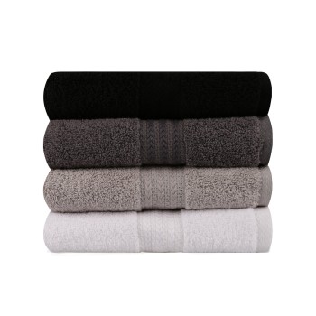 Hand Towel Set (4 Pieces) Rainbow - Black White
Grey
Dark Grey
Black