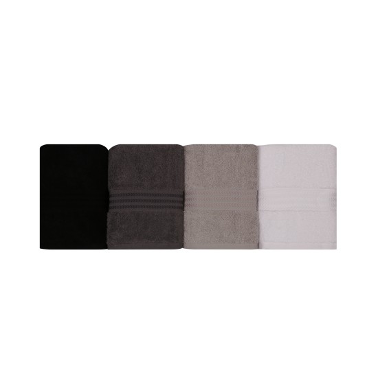 Lessentiel Hand Towel Set (4 Pieces) Rainbow - Black White
Grey
Dark Grey
Black