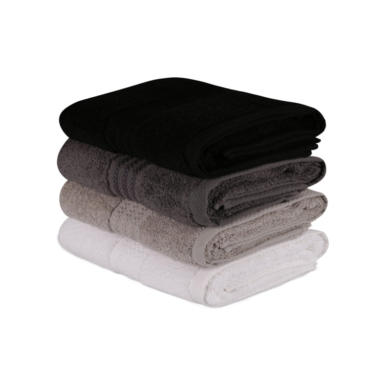 Lessentiel Hand Towel Set (4 Pieces) Rainbow - Black White
Grey
Dark Grey
Black