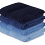 Hand Towel Set (4 Pieces) Rainbow - Blue Dark Blue
Blue
Light Blue