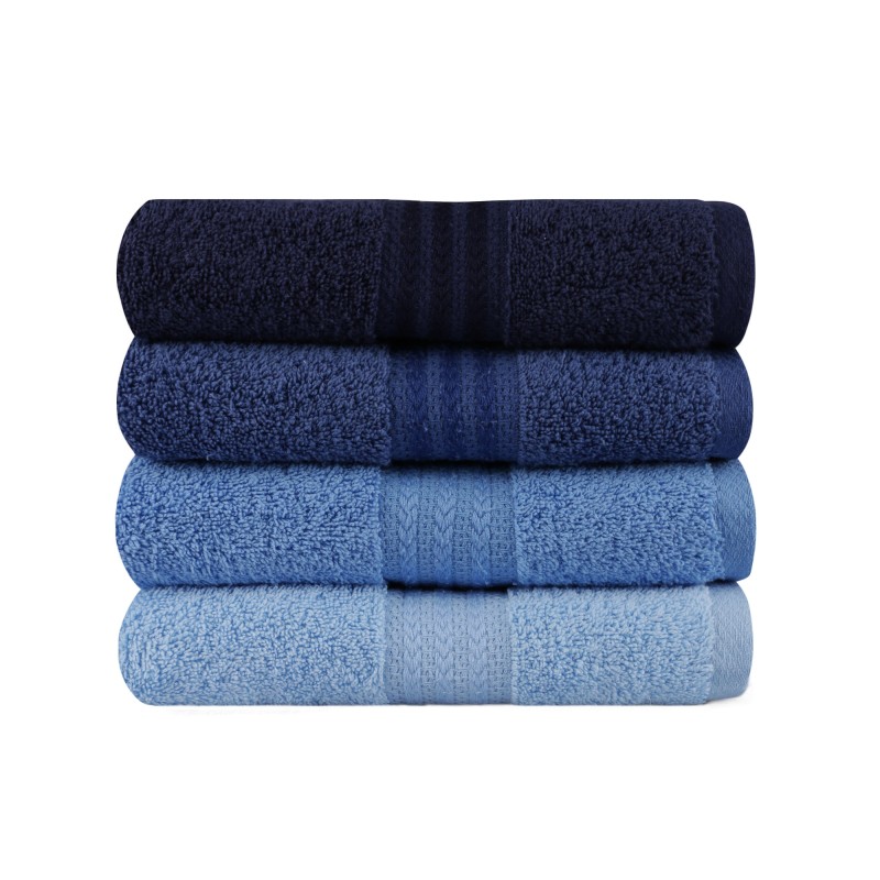Lessentiel Hand Towel Set (4 Pieces) Rainbow - Blue Dark Blue
Blue
Light Blue