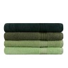 Lessentiel Bath Towel Set (4 Pieces) Rainbow - Green Light Green
Olive Green
Green
Dark Green