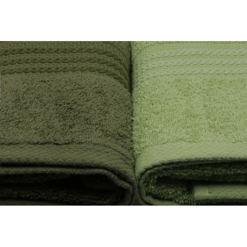 Lessentiel Bath Towel Set (4 Pieces) Rainbow - Green Light Green
Olive Green
Green
Dark Green