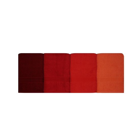 Lessentiel Bath Towel Set (4 Pieces) Rainbow - Red Pale Orange
Orange
Red
Fuchsia