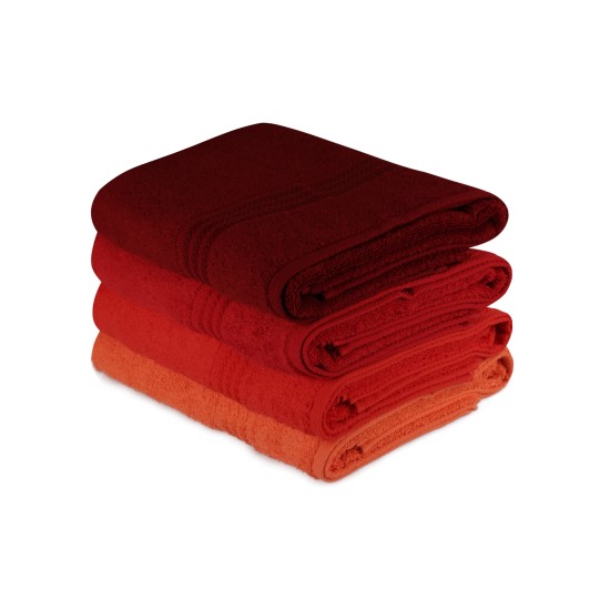 Lessentiel Bath Towel Set (4 Pieces) Rainbow - Red Pale Orange
Orange
Red
Fuchsia