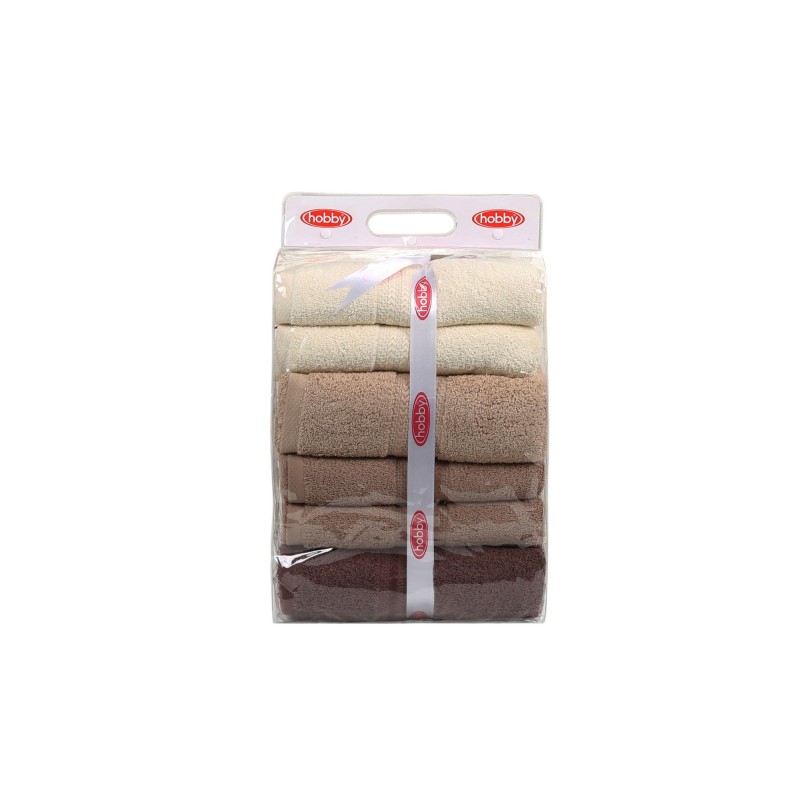Lessentiel Bath Towel Set (4 Pieces) Rainbow - Brown Cream
Beige
Brown