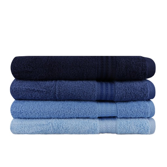Bath Towel Set (4 Pieces) Rainbow - Blue Dark Blue
Blue
Light Blue Lessentiel Bath Towel Set (4 Pieces) Rainbow - Blue Dark Blue
Blue
Light Blue