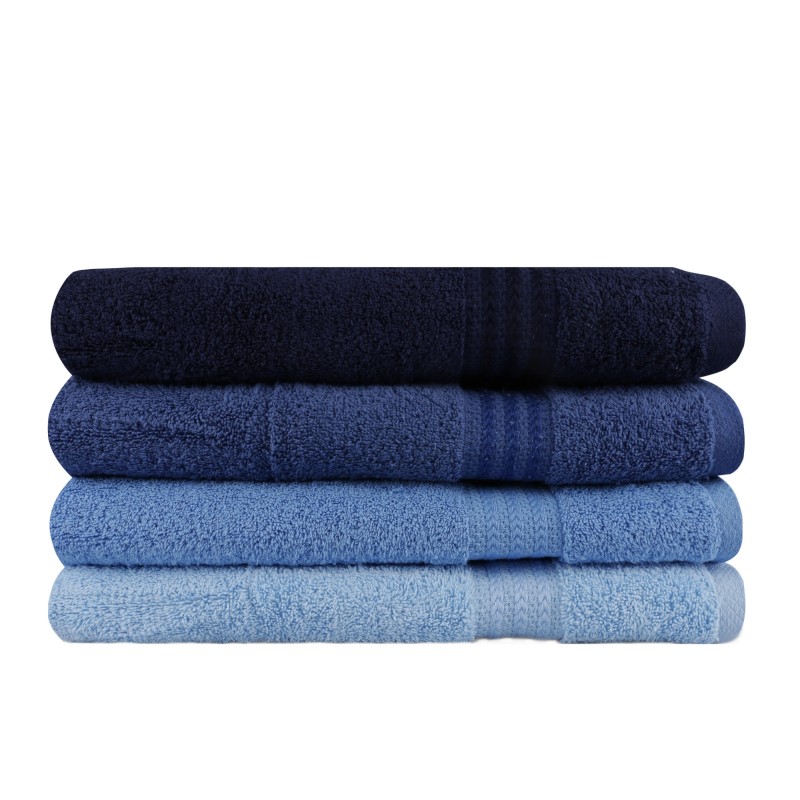 Lessentiel Bath Towel Set (4 Pieces) Rainbow - Blue Dark Blue
Blue
Light Blue