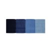 Lessentiel Bath Towel Set (4 Pieces) Rainbow - Blue Dark Blue
Blue
Light Blue