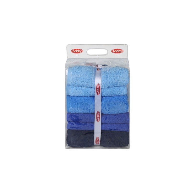 Lessentiel Bath Towel Set (4 Pieces) Rainbow - Blue Dark Blue
Blue
Light Blue