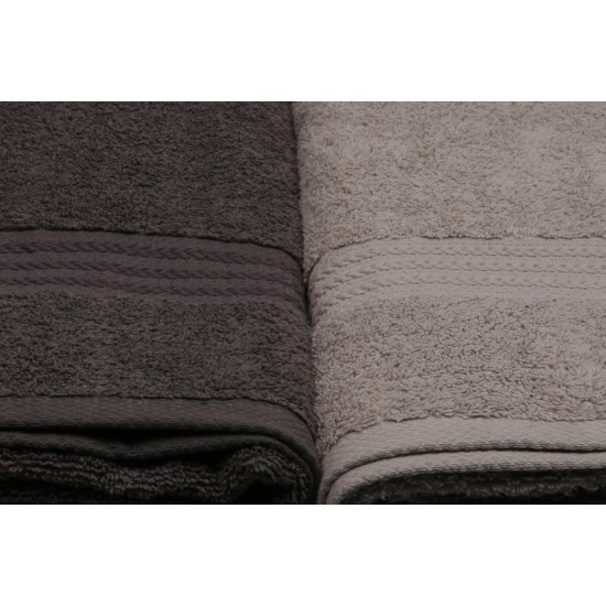 Bath Towel Set (4 Pieces) Rainbow - Black White
Grey
Dark Grey
Black Lessentiel Bath Towel Set (4 Pieces) Rainbow - Black White
Grey
Dark Grey
Black